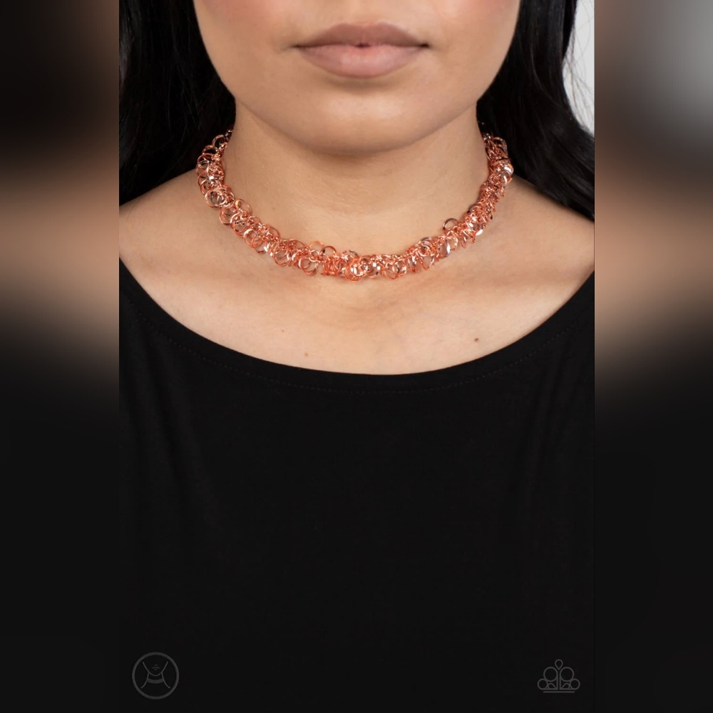 Cause A Commotion Choker Necklace